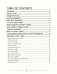 101 Ways To Master Excel Pivot Tables E-Book