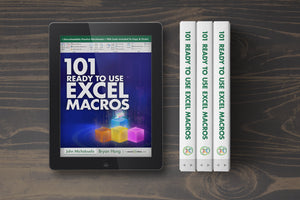 101 Ready To Use Excel Macros E-Book (50% OFF)