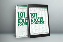 Load image into Gallery viewer, 101 Most Popular Excel Formulas E-Book